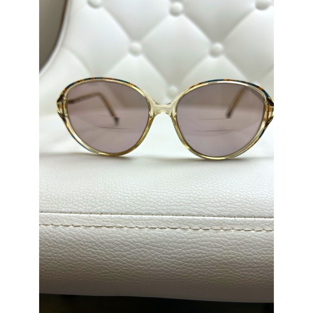 Melissa Women’s Oval Glasses Gold Gray Metal Frames Tortoise 54-15-135